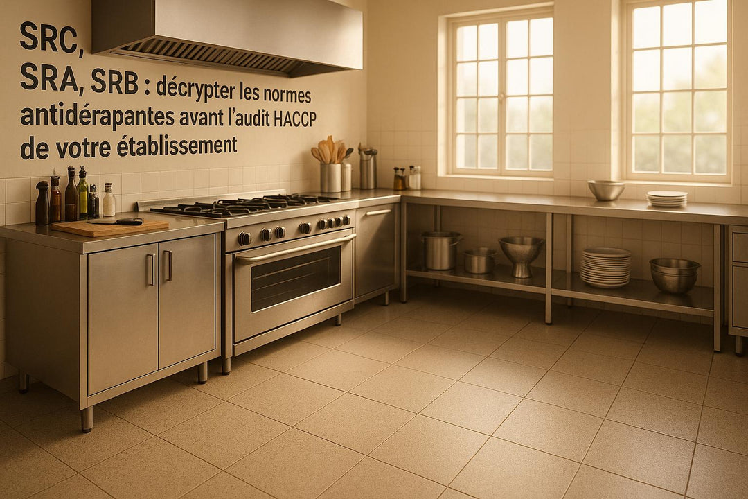 SRC, SRA, SRB : décrypter les normes antidérapantes avant l’audit HACCP de votre établissement