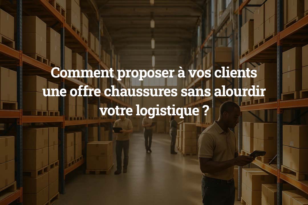 Comment proposer à vos clients une offre chaussures sans alourdir votre logistique