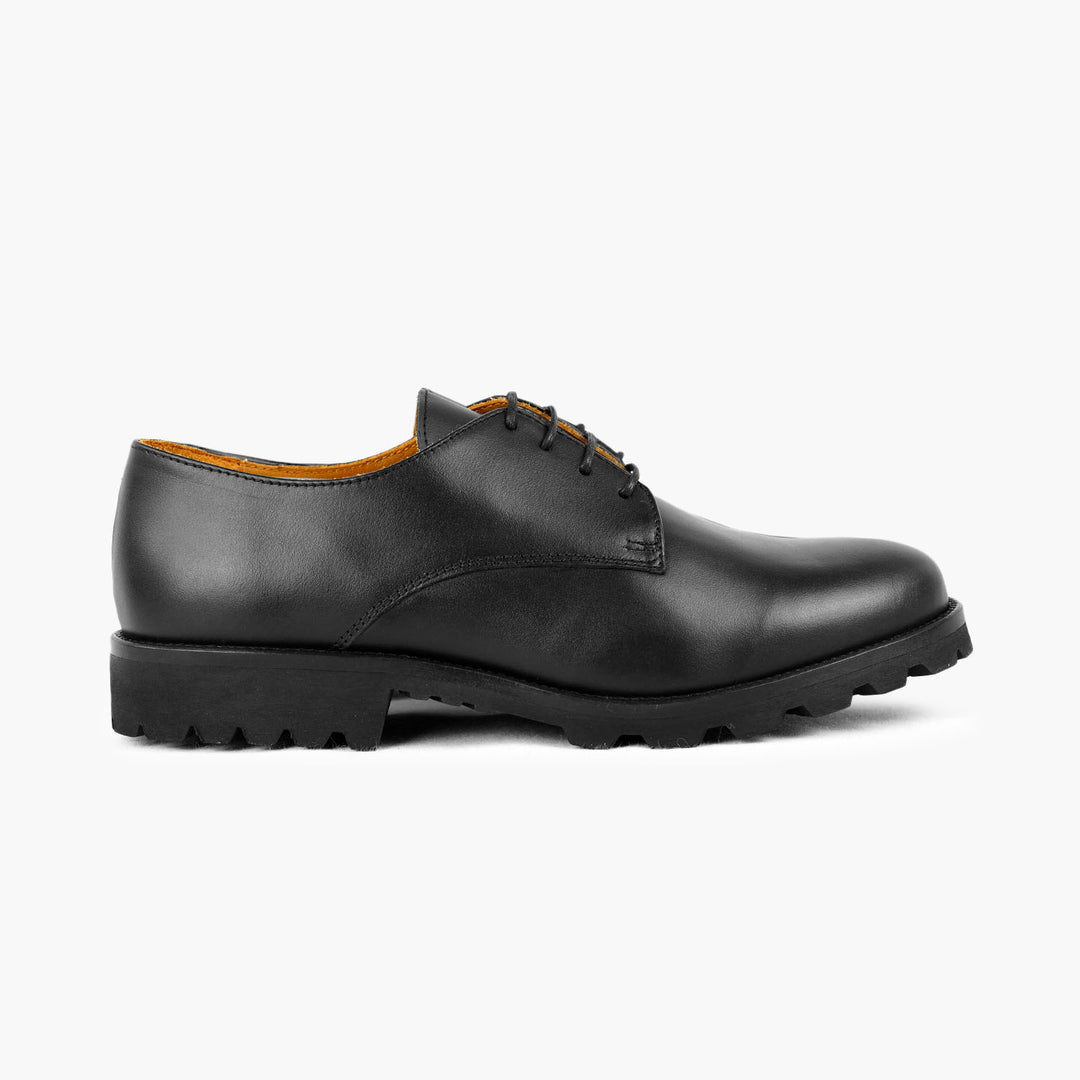 Derby femme noir sra confort 